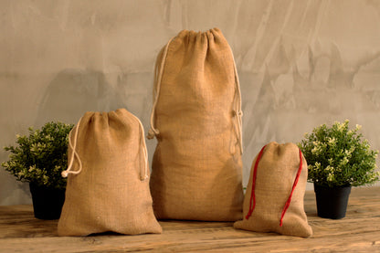Small Jute Sack - 180x220mm