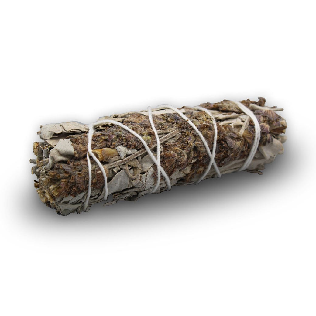 Smudge Stick (California) - White Sage & Lavender 10 cm