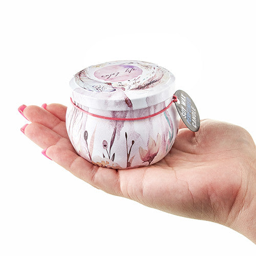 Art Tin Candle - Romantic Garden