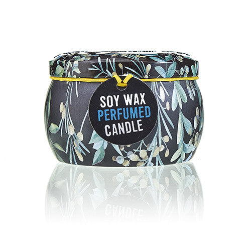 Art Tin Candle - Romantic Garden