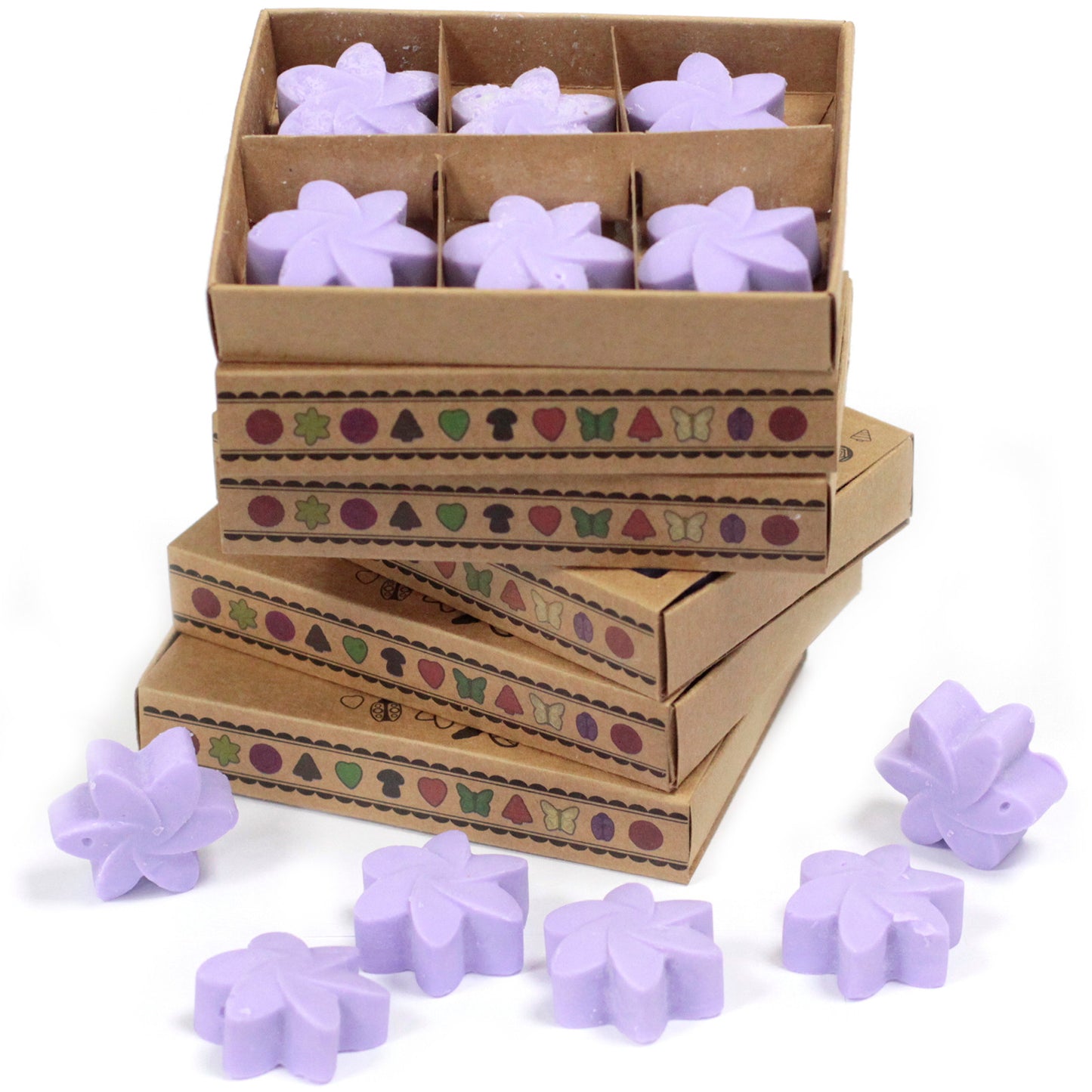 Gift Set of 6 Wax Melts - Lavender Fields