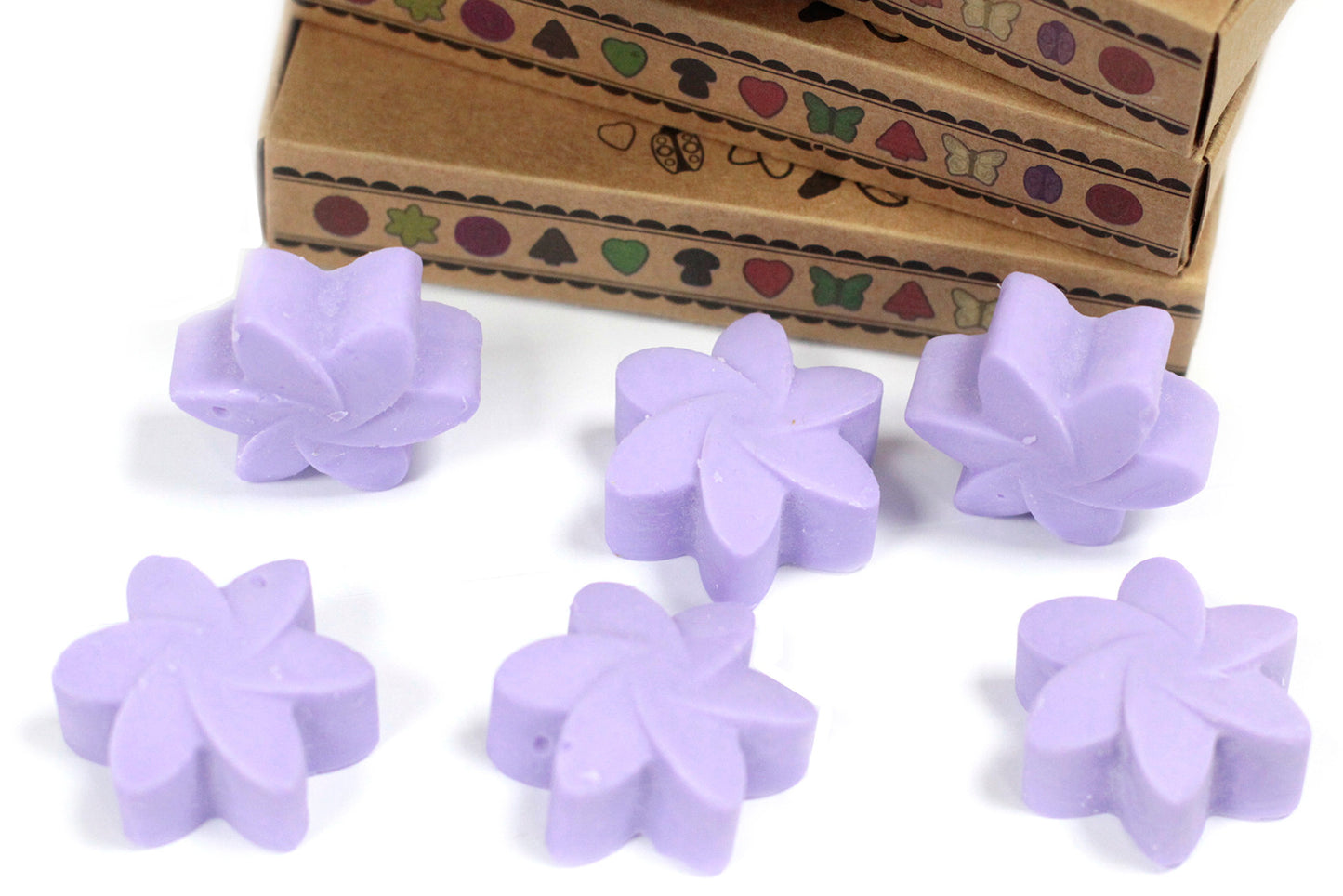 Gift Set of 6 Wax Melts - Lavender Fields