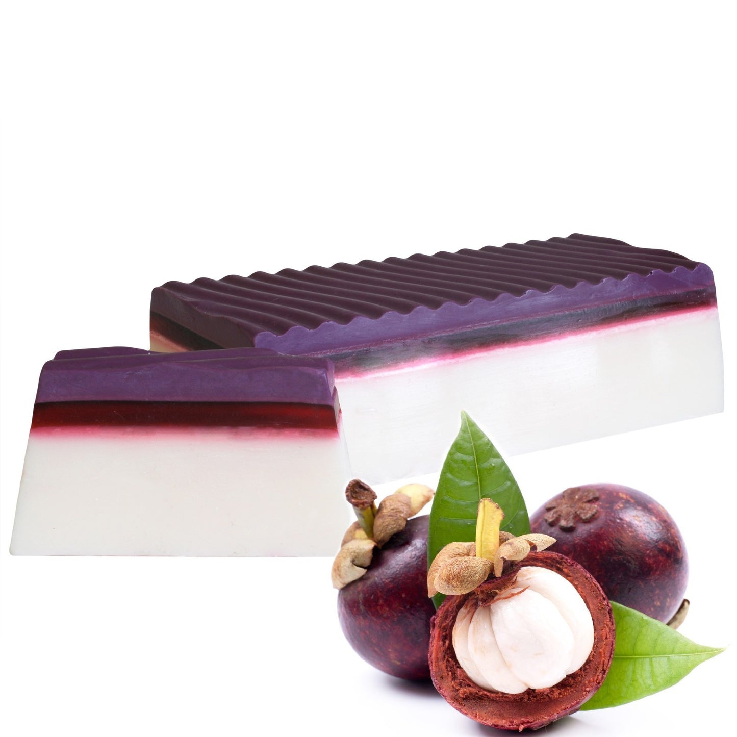 Tropical Paradise Soap Slice - Mangosteen