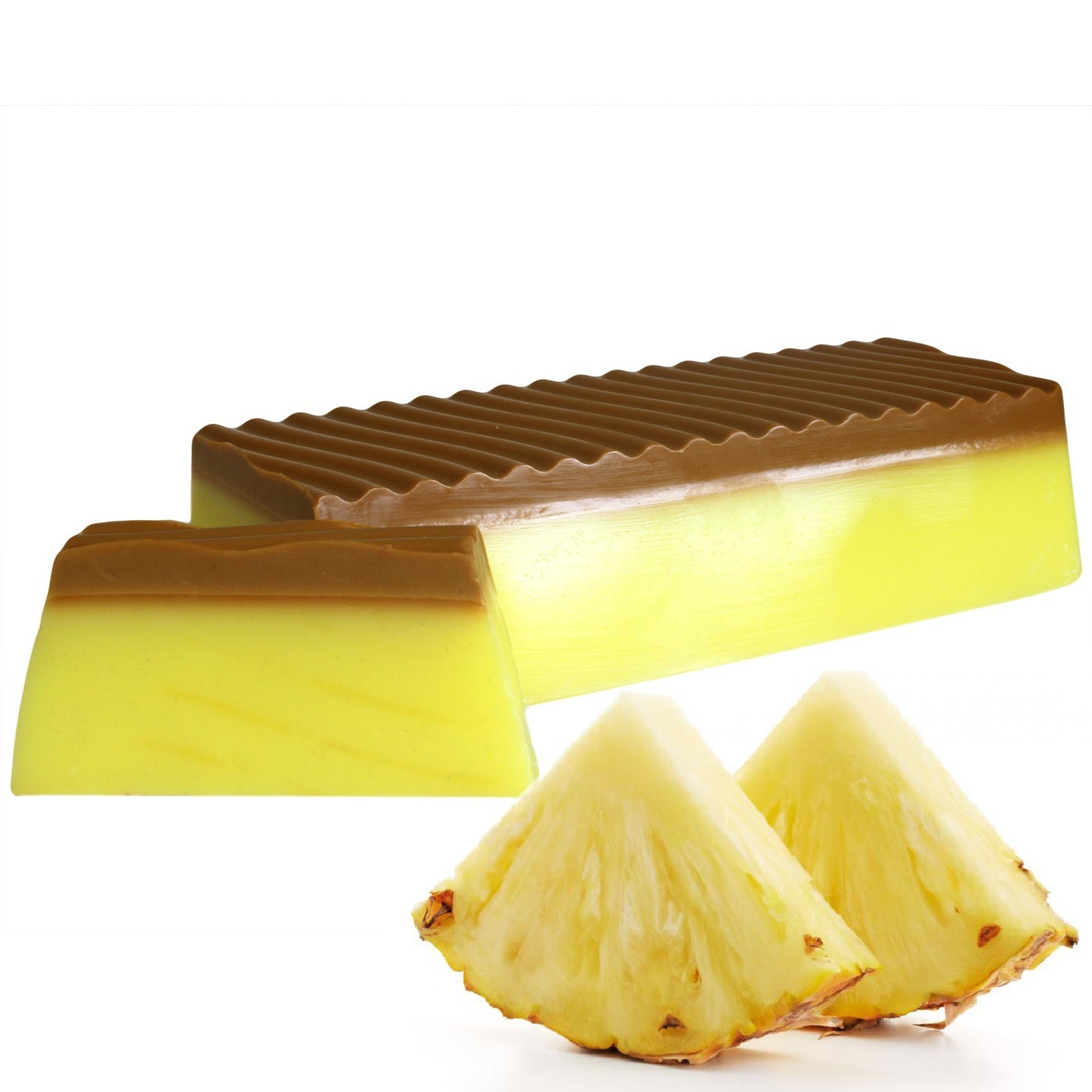 Tropical Paradise Soap Slice - Pineapple