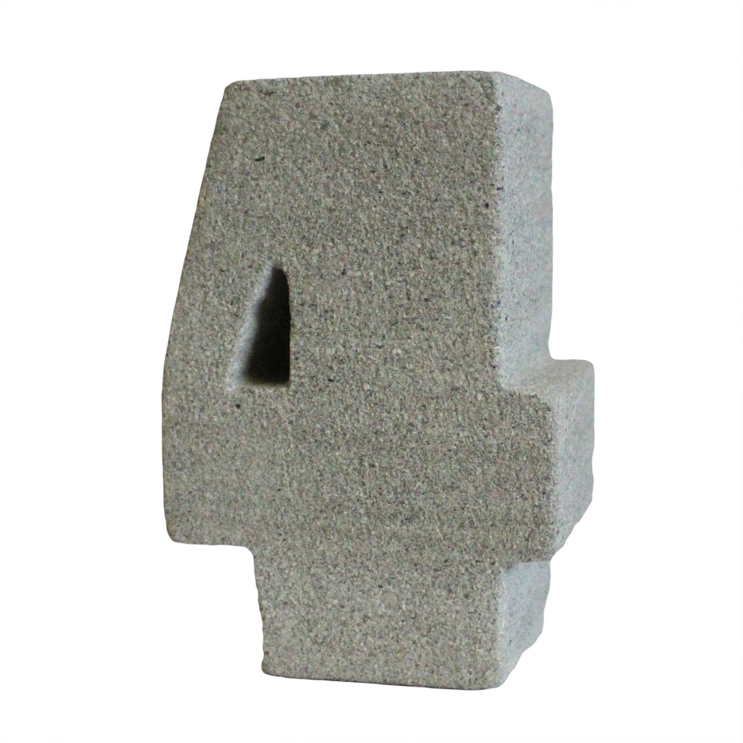 Granite Birthday Number Tealight Holder - No.4