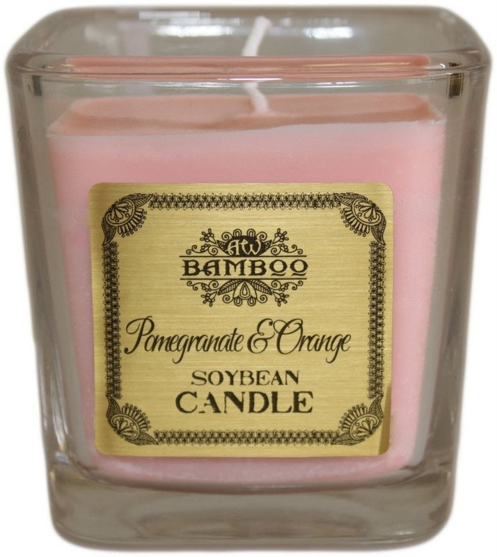 Soybean Candle - Pomegranate & Orange