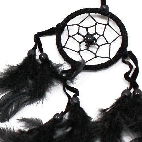 Bali Dreamcatcher - Small Round - Available in Black, White & Red