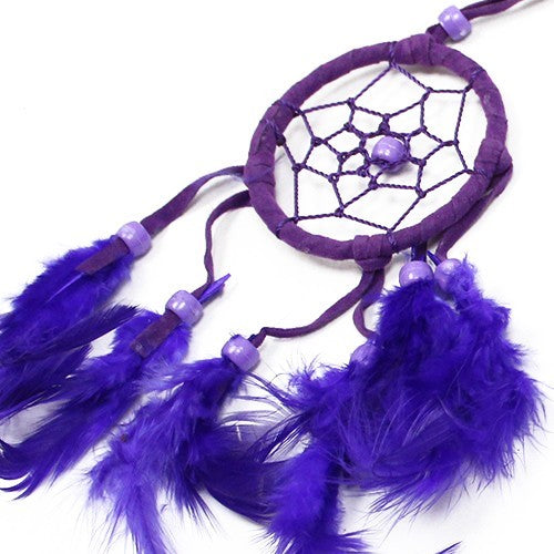 Bali Dreamcatcher - Small Round - Available in Pink, Purple & Turqoise