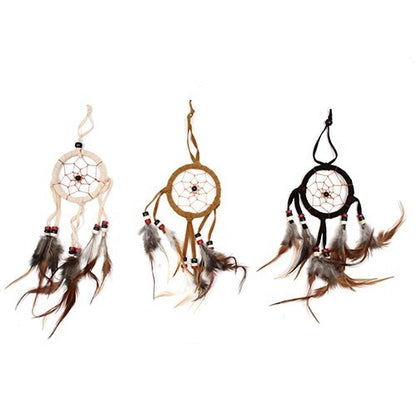 Bali Dreamcatcher - Small Round - Available in Cream, Coffee & Chocolate