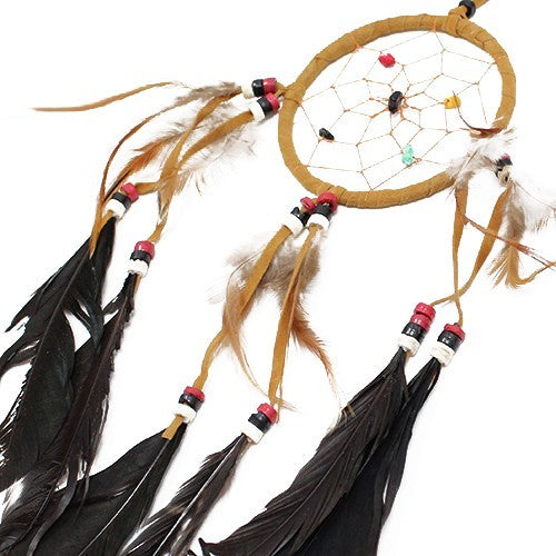 Bali Dreamcatcher- Medium Round - Available in Cream, Coffee & Chocolate