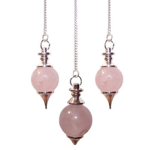 Sphere Pendulum - Rose Quartz