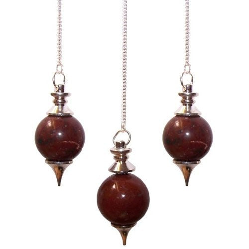 Sphere Pendulum - Red Jasper