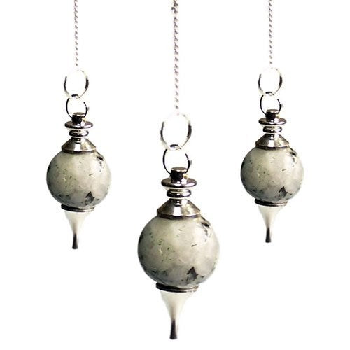 Sphere Pendulum - Rainbow Moonstone