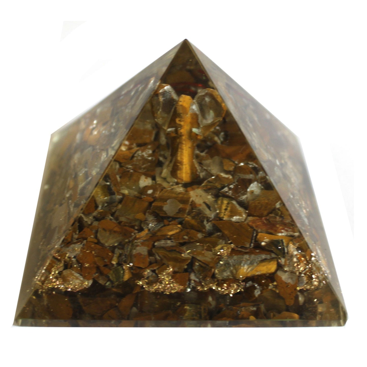 Lrg Orgonite Pyramid 70mm - Angel