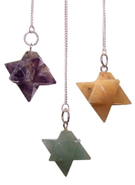 Merkaba (star) Pendulum - (asst)