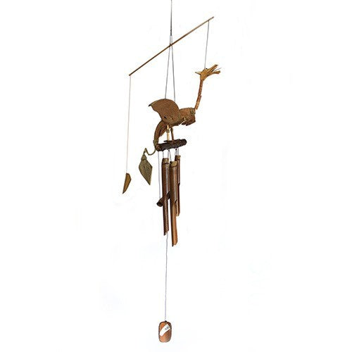 Coconut Wind Chime - Dragon