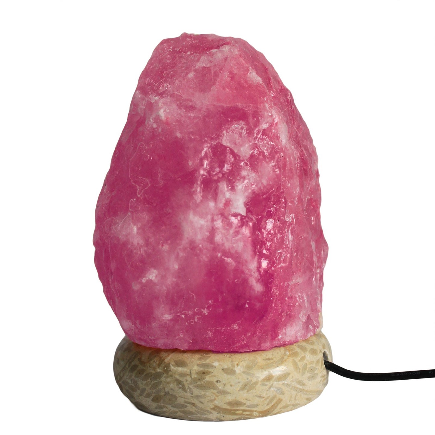 USB Natural Salt Lamp - 11.5 cm (multicolored light)