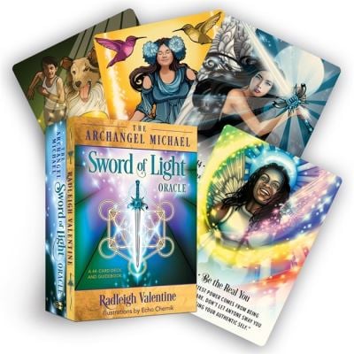 The Archangel Michael Sword of Light Oracle Cards