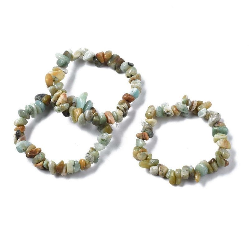 Amazonite Crystal Chip Bracelet