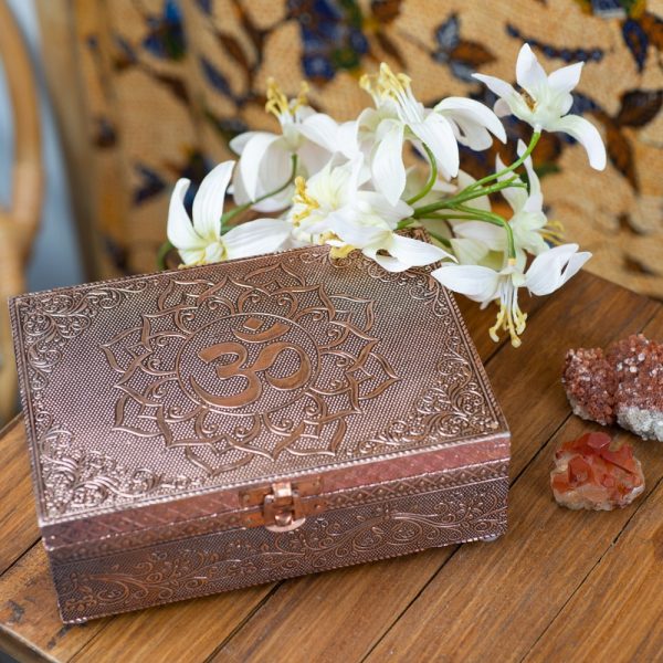 OM Styled Oracle Card Box (Bronze)