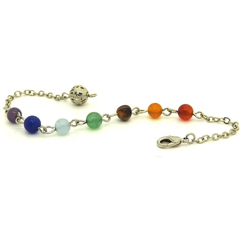 Chakra Ball Bracelet Chain