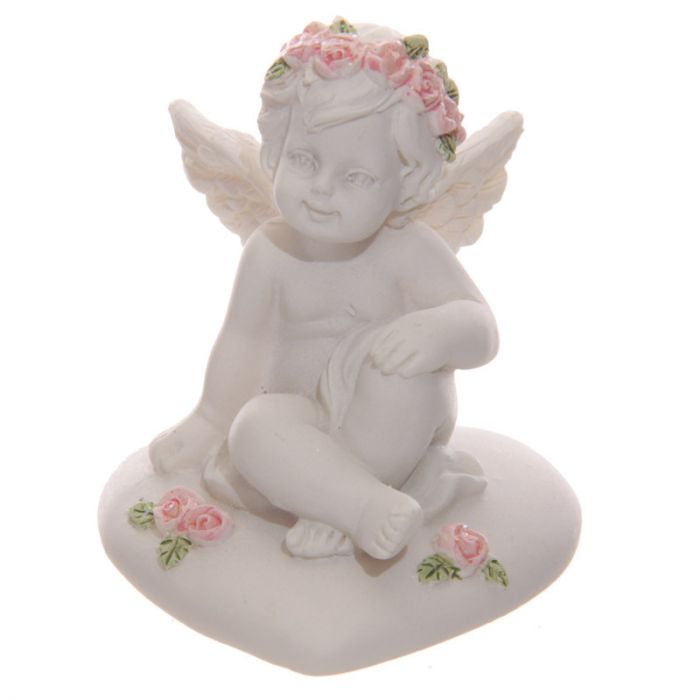 Cherub & Roses Figurine (Collectable)