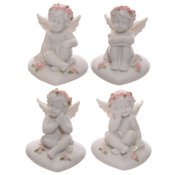 Cherub & Roses Figurine (Collectable)