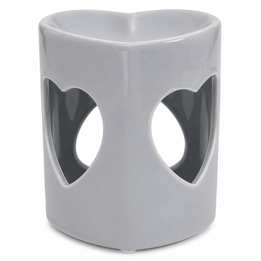 Ceramic Heart Shaped Oil Burner
