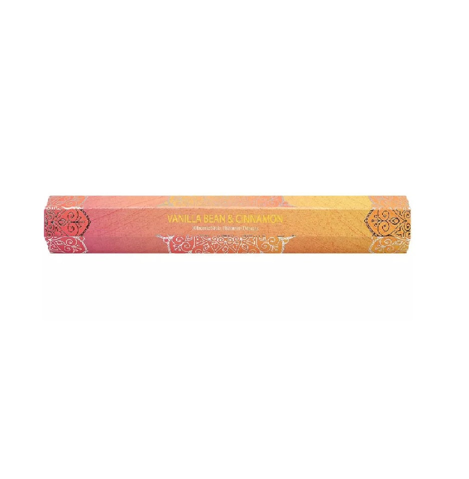 Vanilla Bean & Cinnamon Incense Sticks