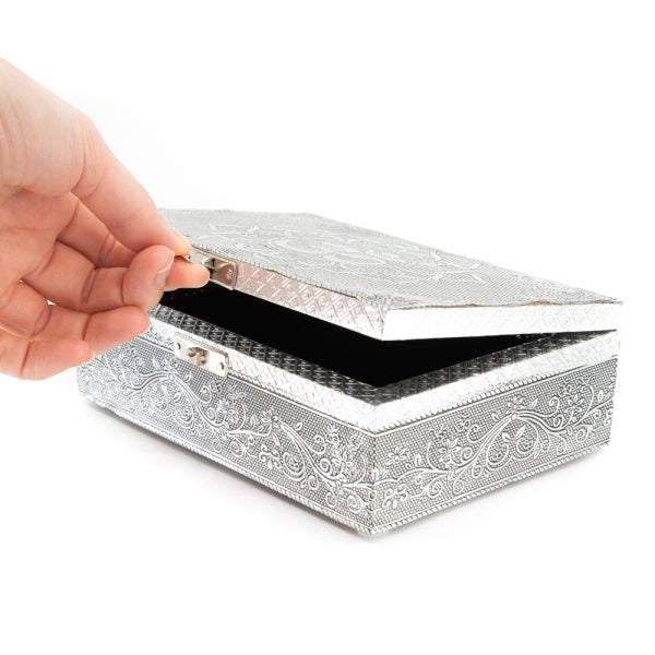 OM Styled Oracle Card Box (Silver)