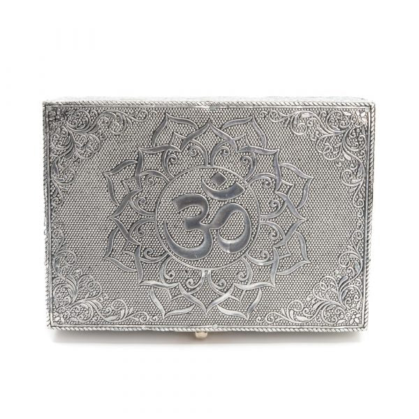 OM Styled Oracle Card Box (Silver)