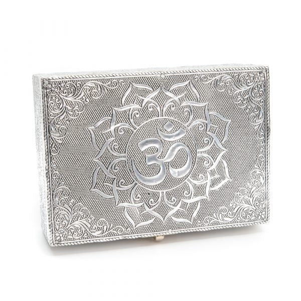 OM Styled Oracle Card Box (Silver)