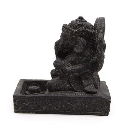 Ganesh Fengshui Incense Burner (black antique)
