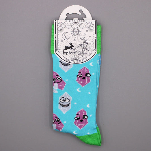 Hop Hare Bamboo Socks (36-40) - Lucky Gemstones