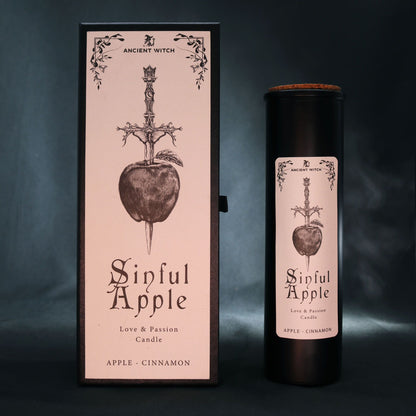 Ancient Witch Purification Candles - Sinful Apple (Love)
