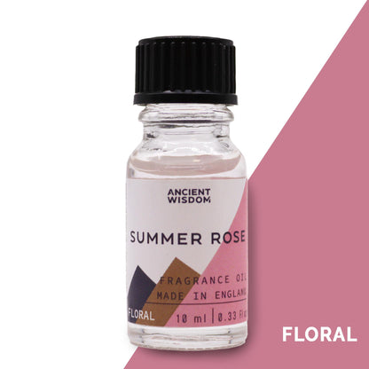 Summer Rose Fragrance Oil 10ml