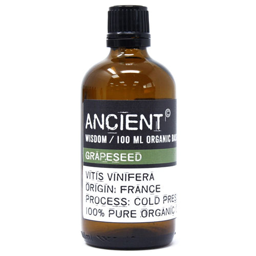 Grapeseed Organic Base Oil - 100ml