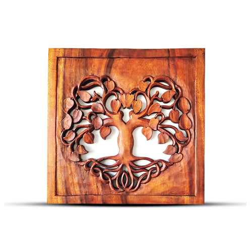 Square Tree of Life - Heart - Panel 40x40