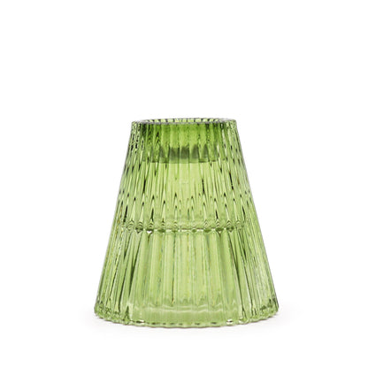 Set of 2  Flip Dinner Candle / Tealight Holder - Garden Jade