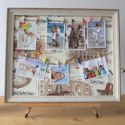 Large DIY Peg Photo Frames - Mozart