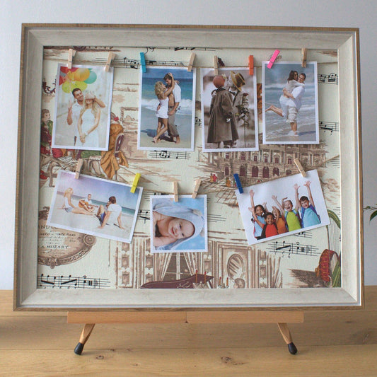Large DIY Peg Photo Frames - Mozart