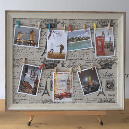 Large DIY Peg Photo Frames - Paris