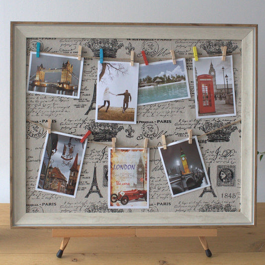 Large DIY Peg Photo Frames - Paris