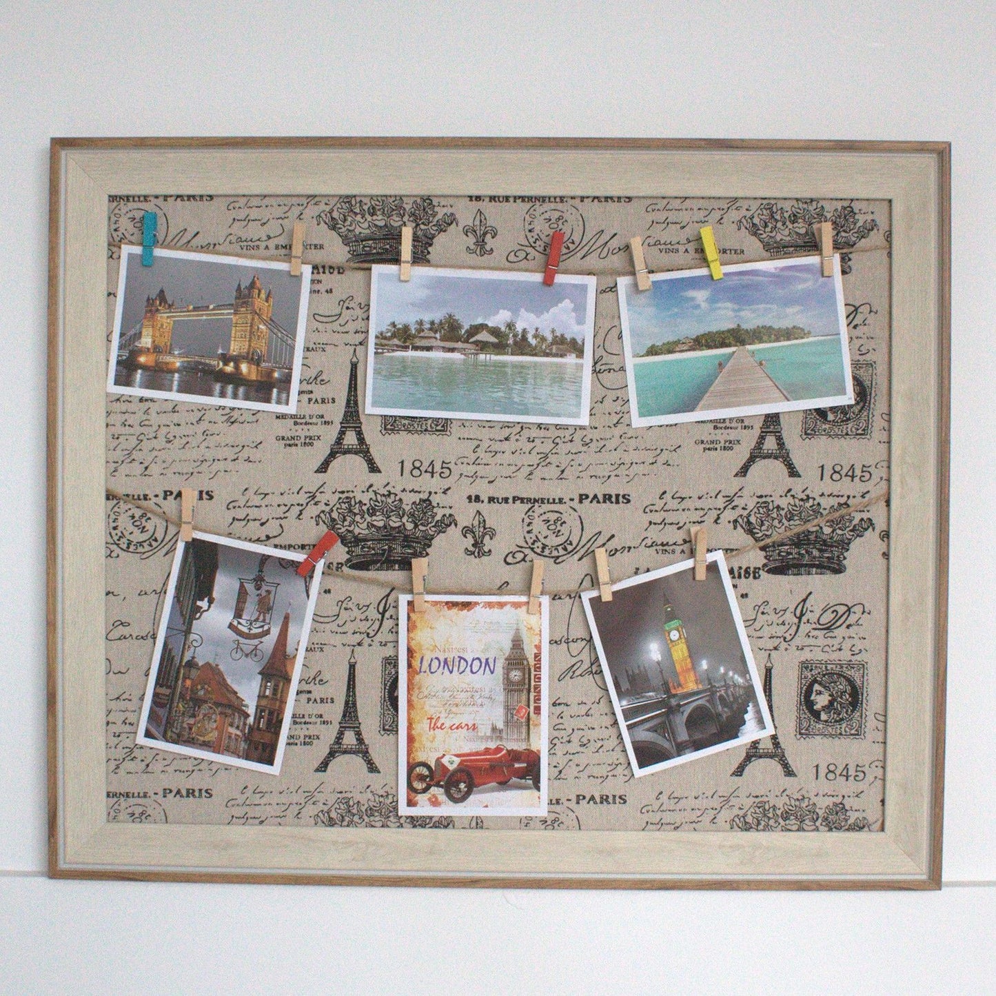 Large DIY Peg Photo Frames - Paris