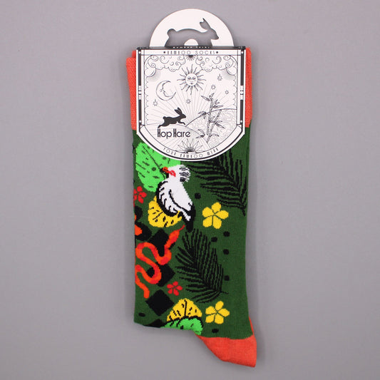 Hop Hare Bamboo Socks (36-40) - Bali Jungle