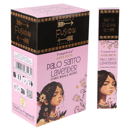 Golden Palo Santo and Lavender Incense Sticks