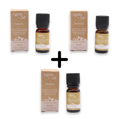 Agnes & Cat - Citrus Uplift Set Of 3 Essential Oil Blends