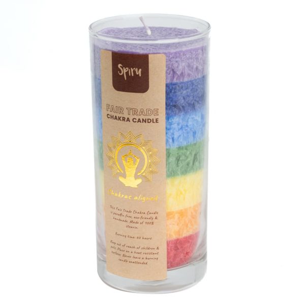 7 Chakra Candle - FairTrade