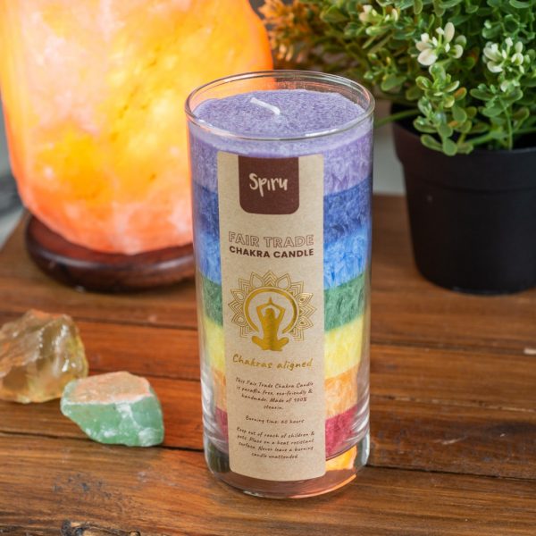 7 Chakra Candle - FairTrade