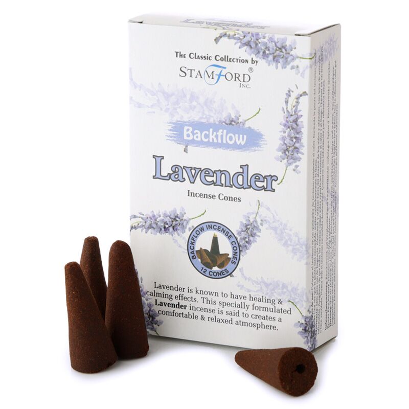 Lavender Backflow Incense Cones